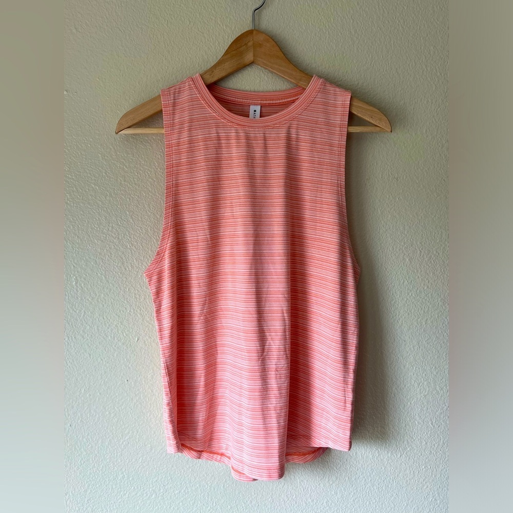 ATHLETA Cloudlight Striped Muscle Tank